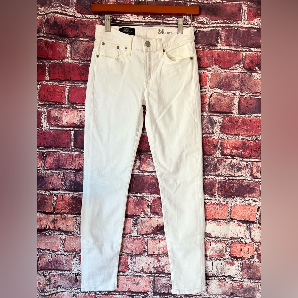 J. Crew Women's Skinny Jeans in White